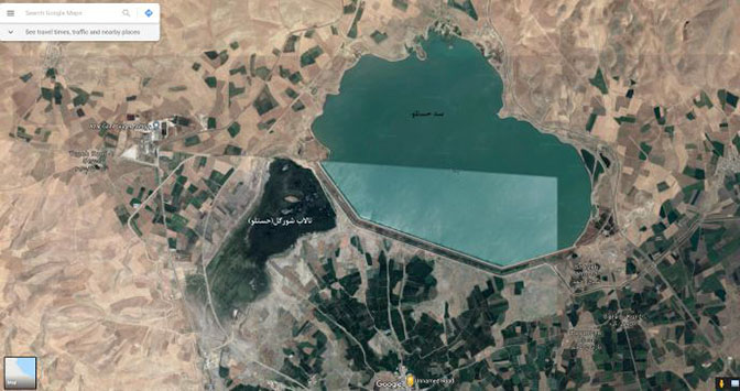 Hasanlu dam and the Shurgol (Hasalnu) wetland