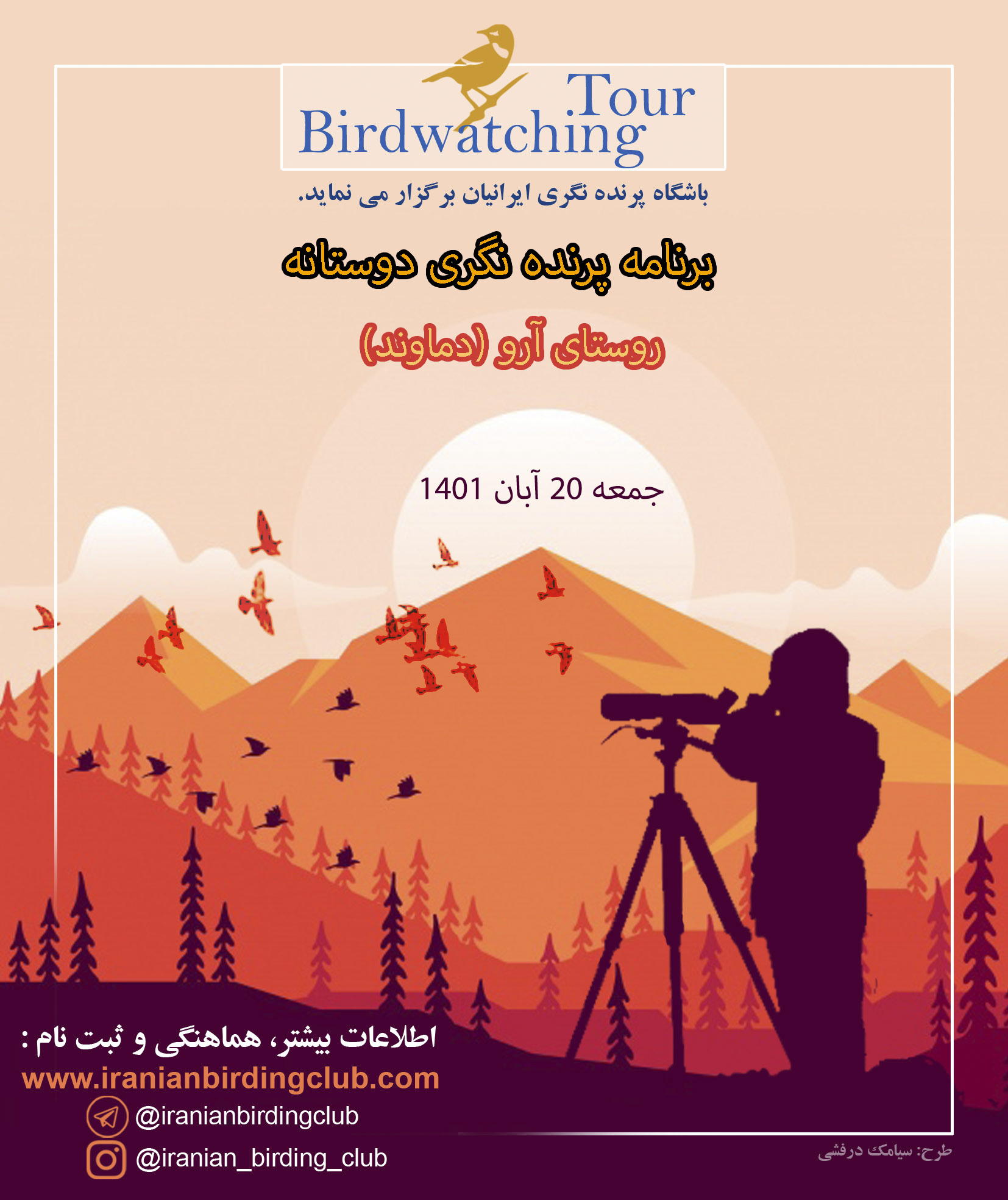 پرنده نگری آرو