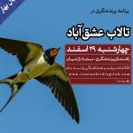 برنامه پرنده‌نگری دوستانه در تالاب عشق‌آباد | چهارشنبه 29 اسفند 1403
