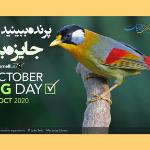 روز بزرگ جهانی پرنده نگری | 17 اکتبر - 26 مهر